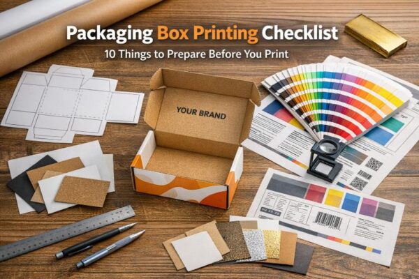 Packaging Box Printing Checklist: 10 Things to Prepare Before Printing